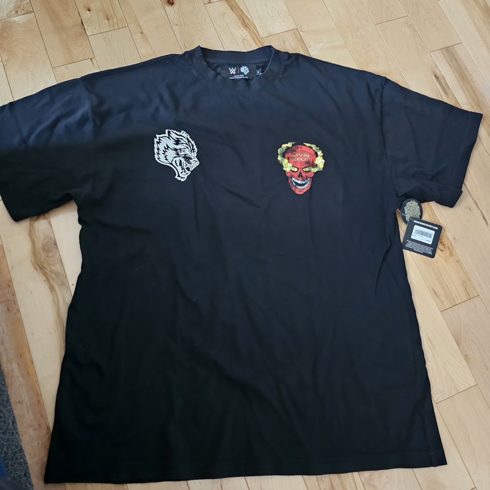 Darc Sport Black Tee with Red and White Graphics